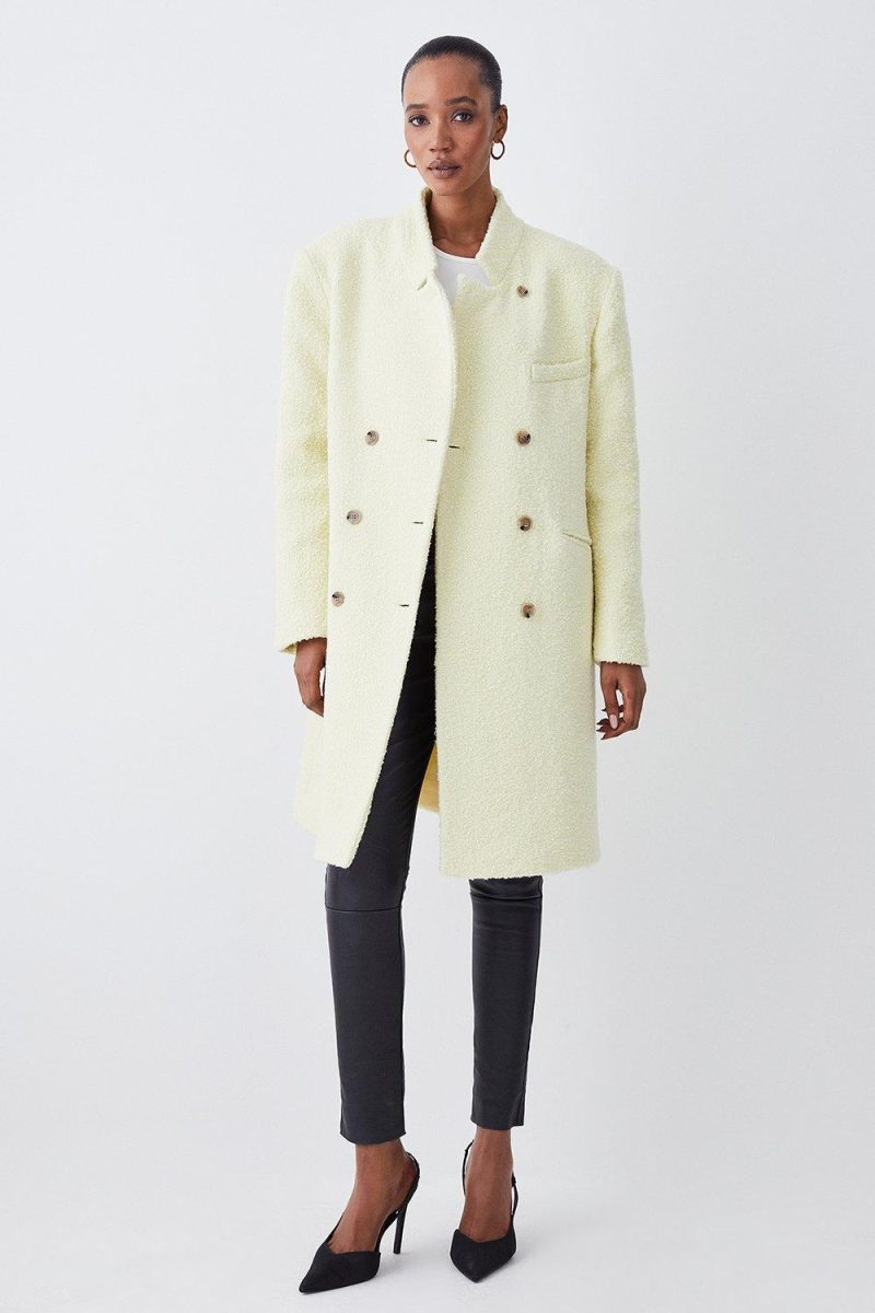 PTO2411022 Boucle Modern Overcoat - Image 4